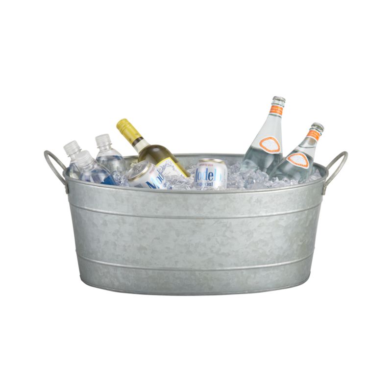 Galvanized Party Tub