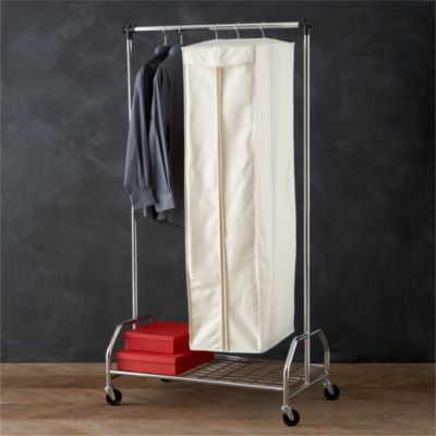 Twill Hanging Garment Storage Bag with Ticking