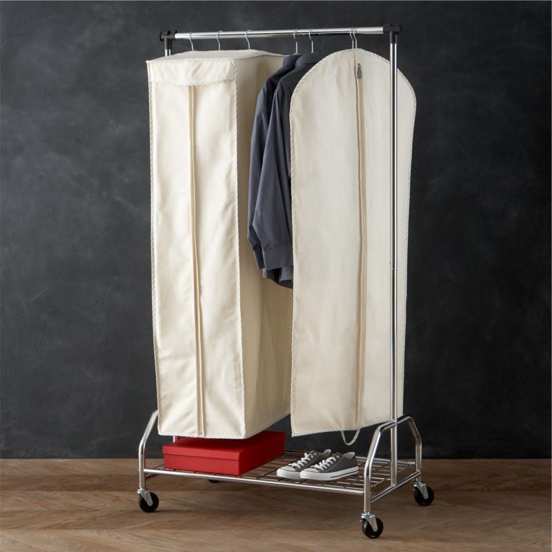 Twill Hanging Garment Storage Bags with...