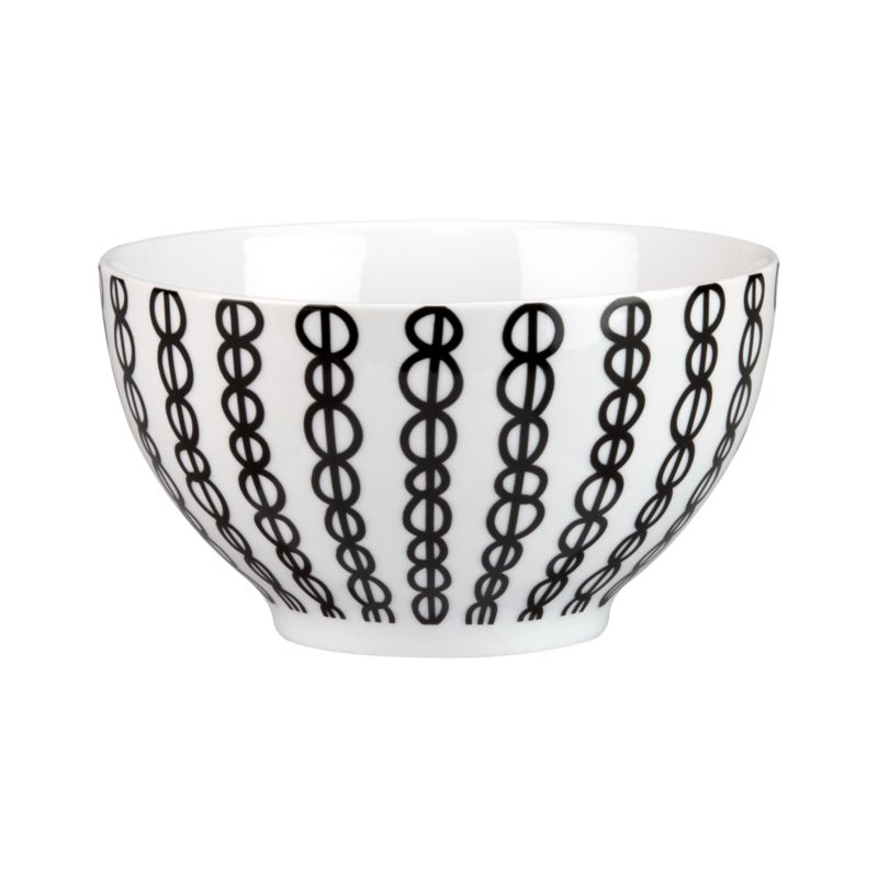 Gemma Link Bowl. 5.75"dia.x3.25"H