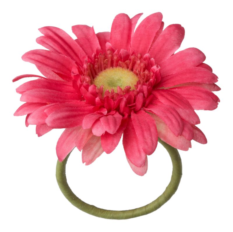 GerberDaisyNapRingPinkS11