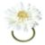 GerberDaisyNapRingWhtS11