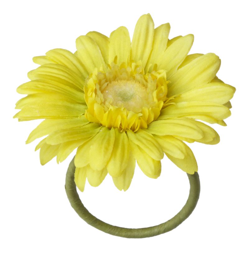 GerberDaisyNapRingYlwS11