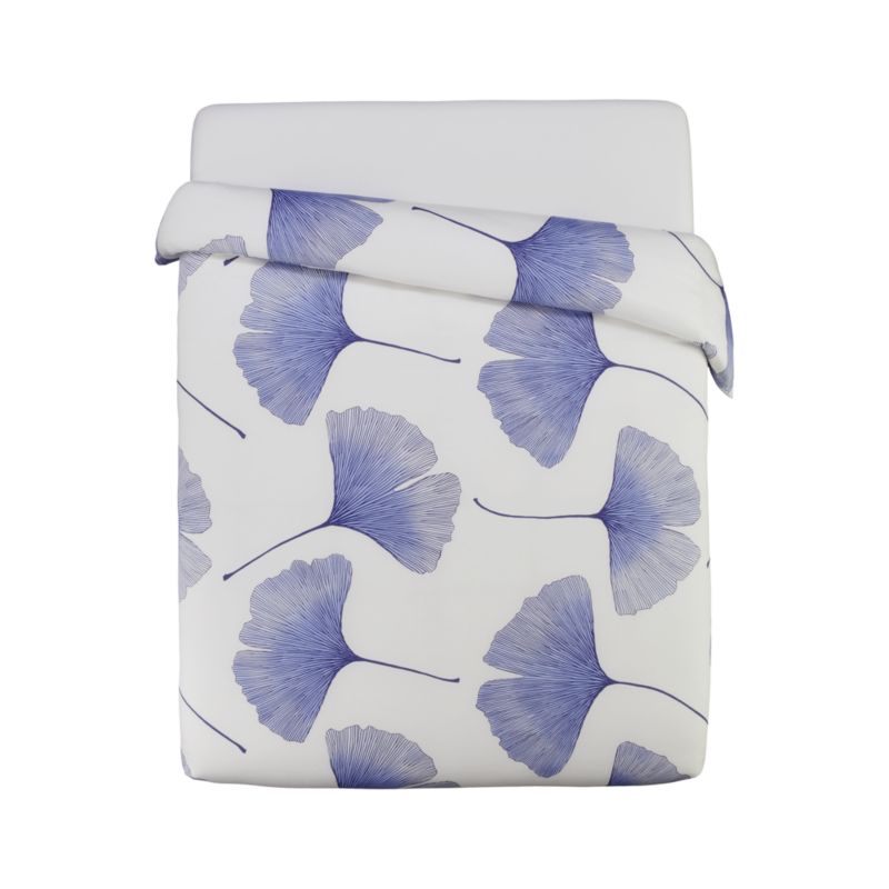 Marimekko Ginkgo Blue Full/Queen Duvet Cover