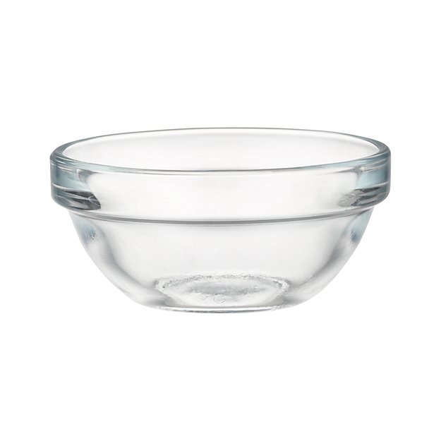 Glass 2.75" Bowl Crate and Barrel