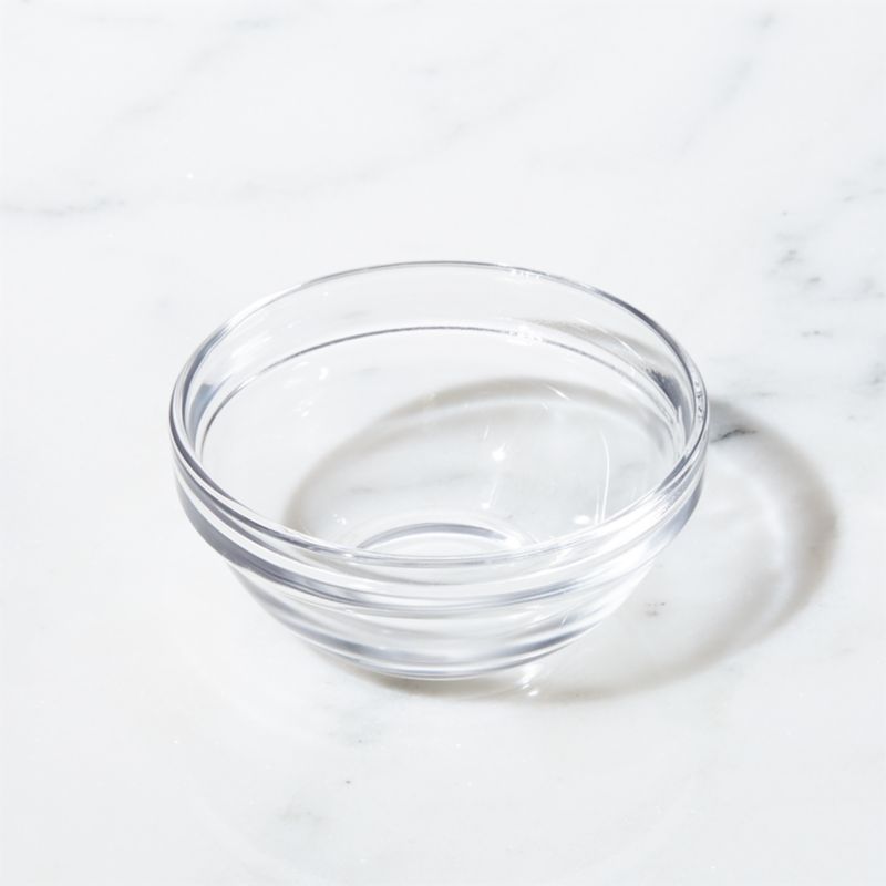 Glass 3.25" Bowl Crate and Barrel