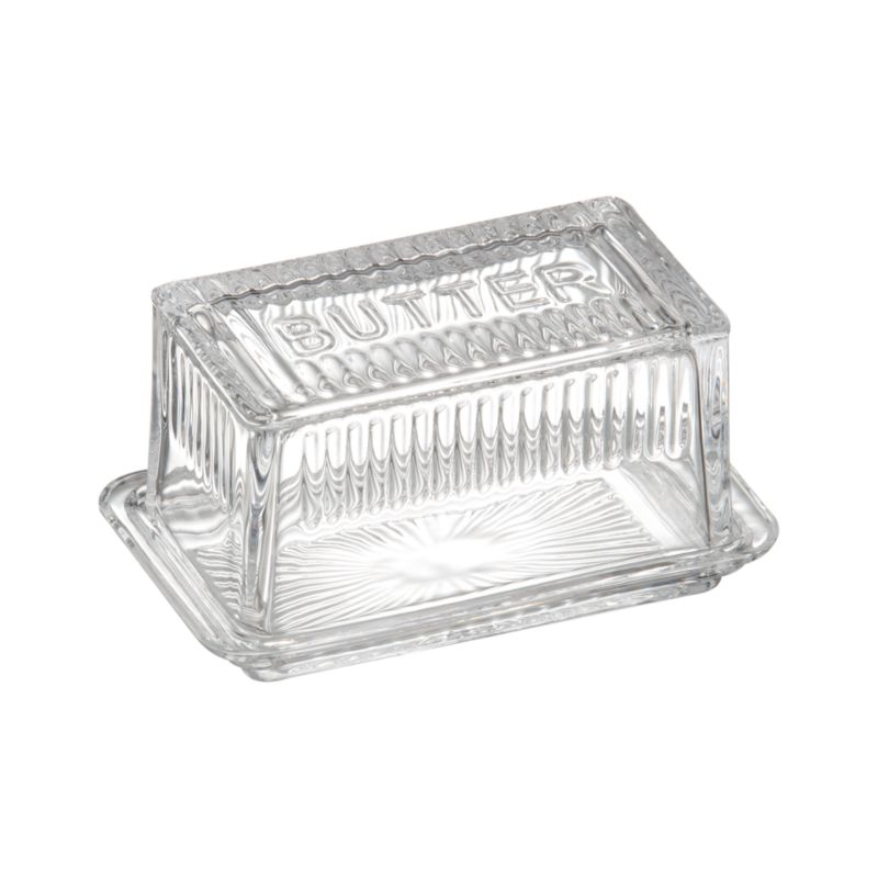Glass Butter Dish