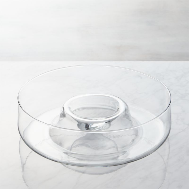 Glass Chip & Dip Crate and Barrel