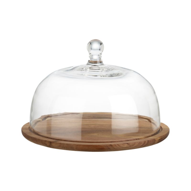 Glass Dome Cheese Board