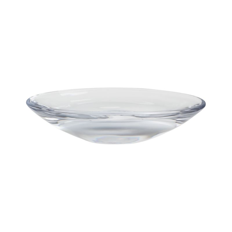 Oval Glass Soap Dish