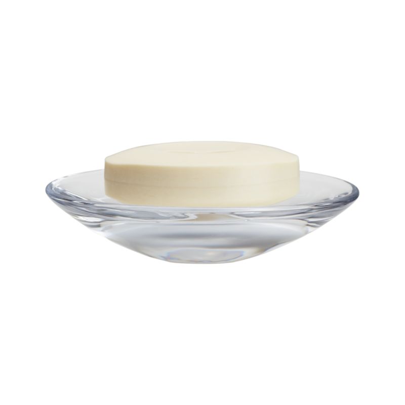 Oval Glass Soap Dish
