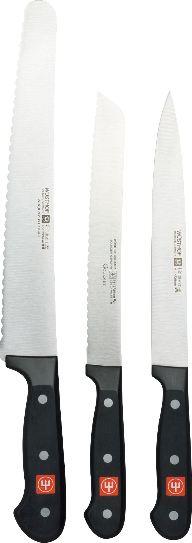 Wusthof (r) Gourmet Slicing/Bread Knives