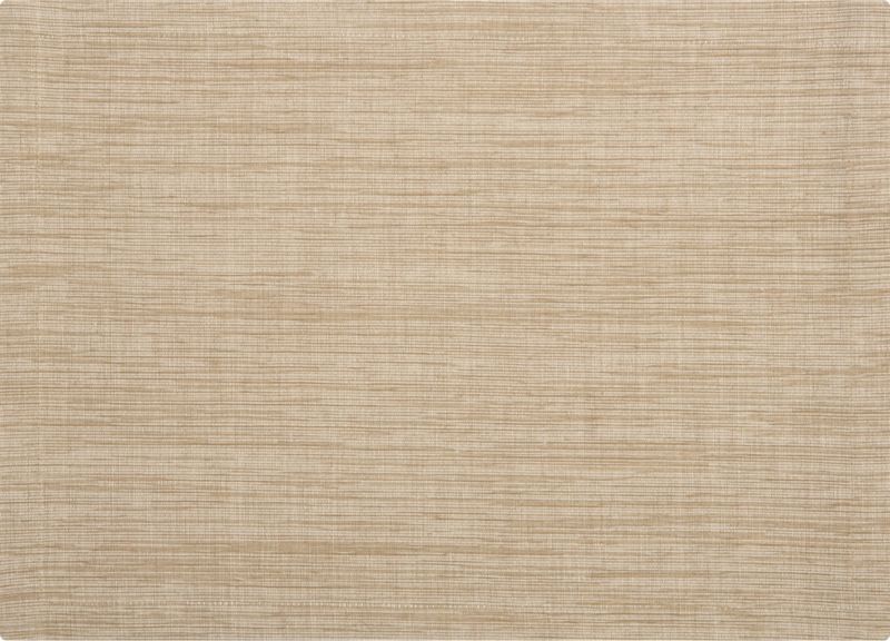 Grasscloth Neutral Placemat
