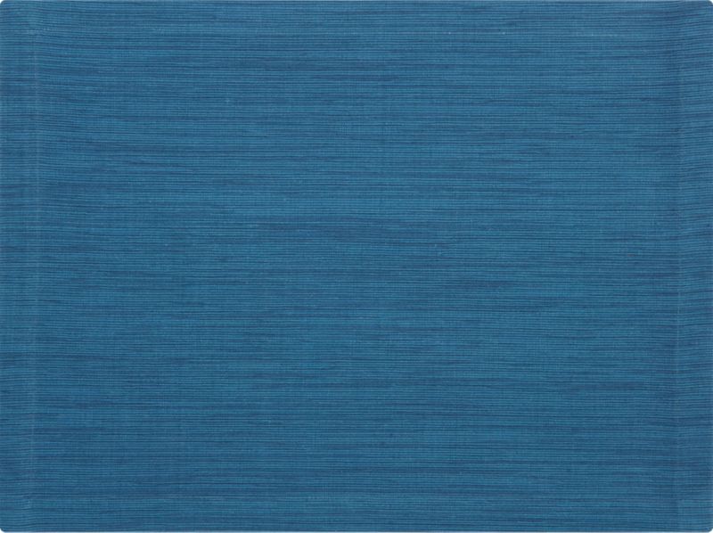 Grasscloth Peacock Placemat