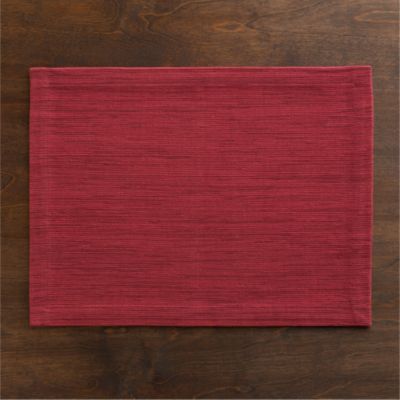 Grasscloth Placemat Berry
