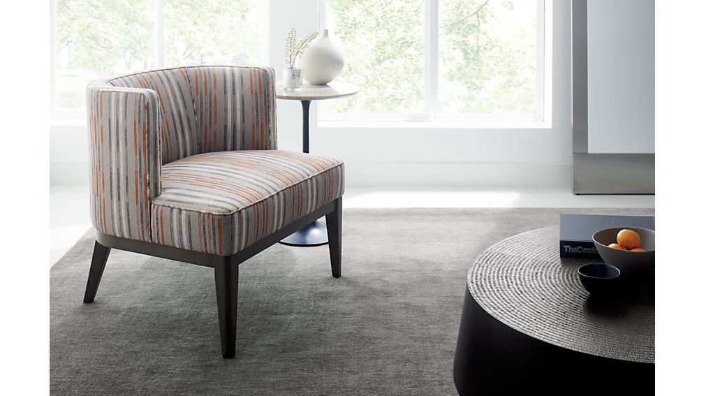 Nero Grey Marble Accent Table Crate and Barrel