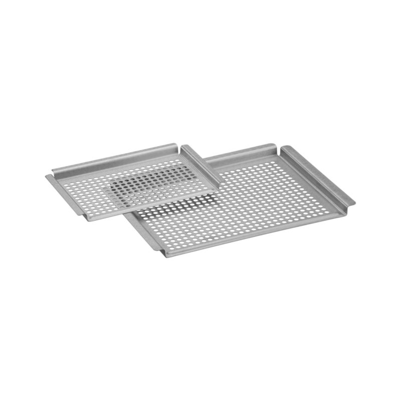 Brushed Stainless Steel Grill Grids