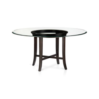 Halo Ebony Dining Table with 60