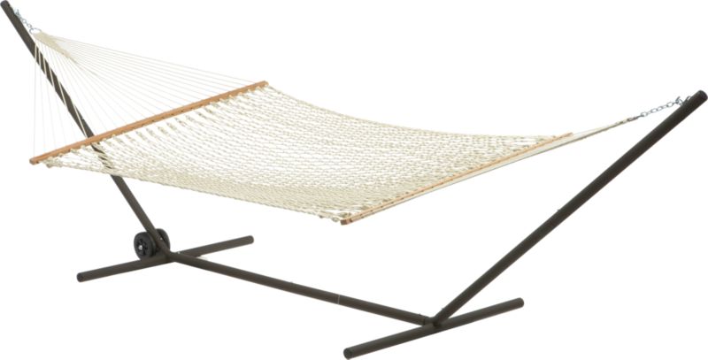 Rope Hammock with Stand