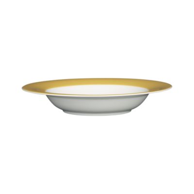 Hamptons Yellow Low Bowl