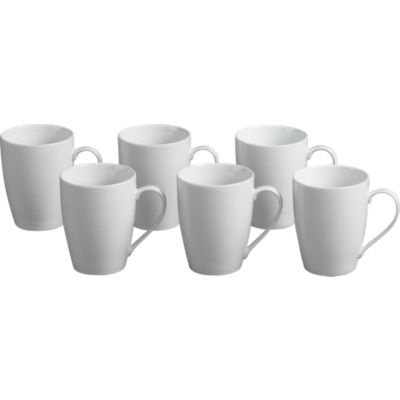 Set of 6 Hana 14 oz. Mugs