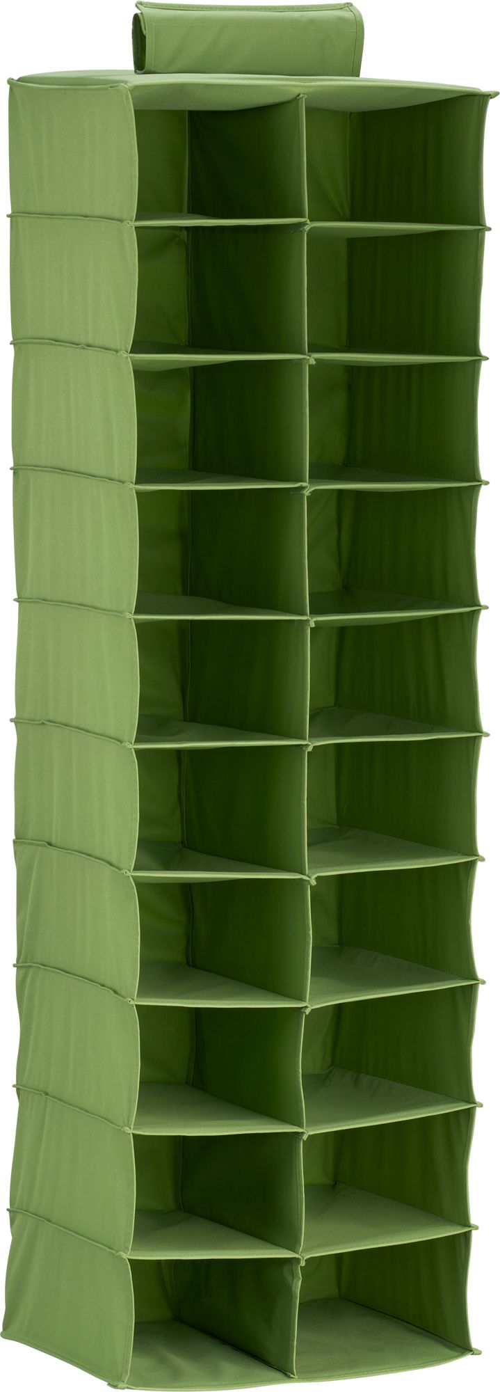 Green 20-Section Hanging Bag
