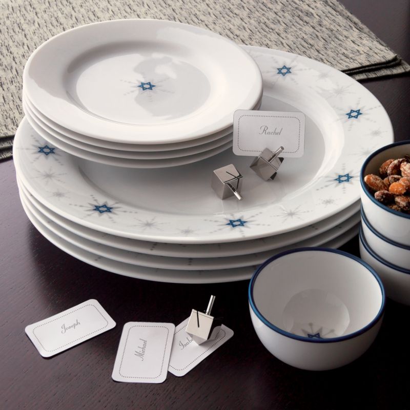 Hanukkah Plates/Bowl