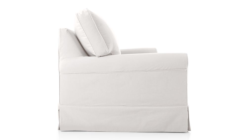 Slipcover Only for Harborside Apartment Sofa Petry Snow Crate and Barrel