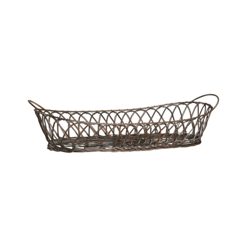 Harvest Bread Basket with Handles