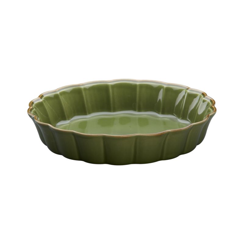glass or ceramic pie plate