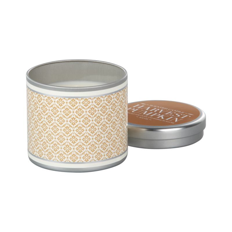 Harvest Pumpkin Candle Tin