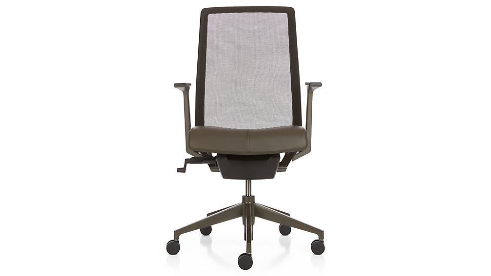 Haworth ® Very ™ Task Chair Nature: Bark | Crate and Barrel
