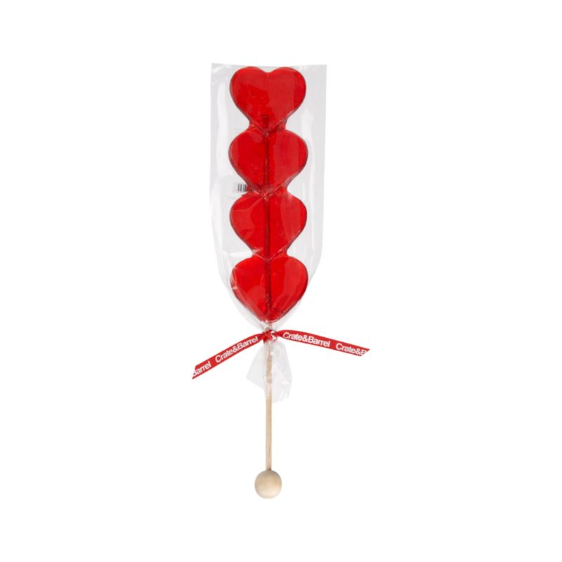 Hearts Cherry Lollipop