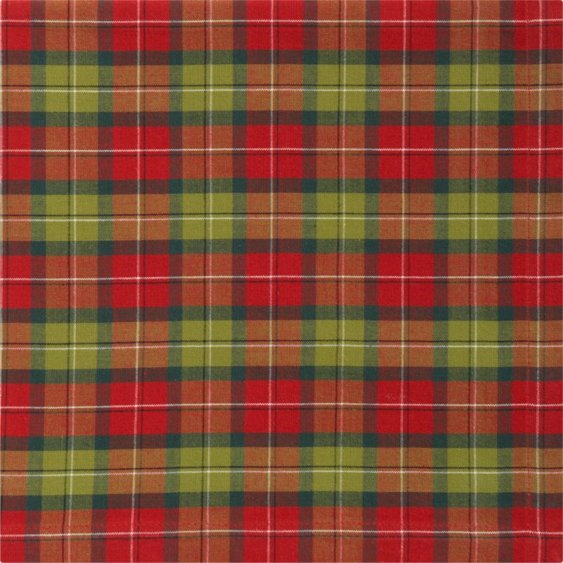 Holiday Plaid Napkin