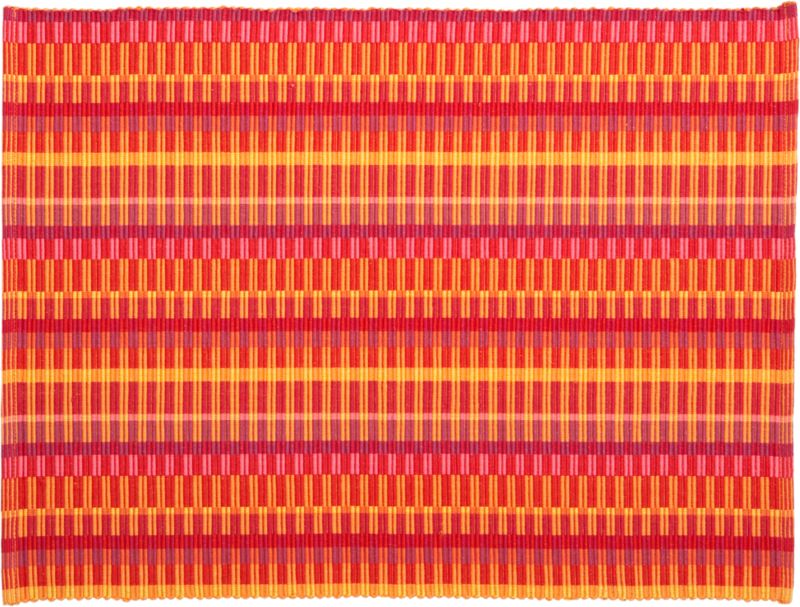 Horizon Orange Placemat