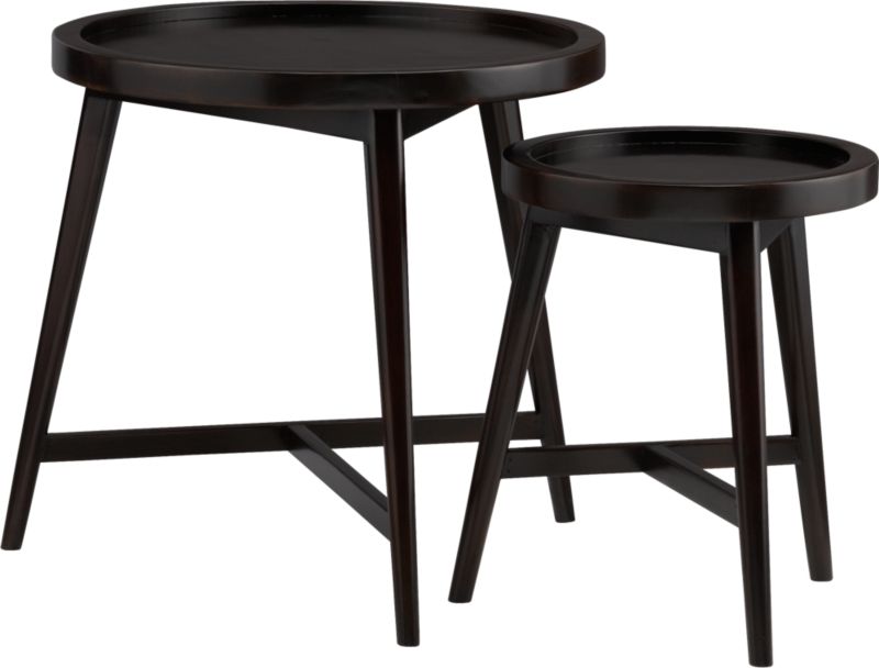 Hudson Round Nesting Tables Set of Two