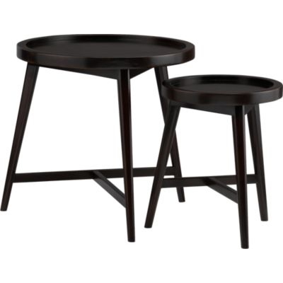 Set of 2 Hudson Round Nesting Tables