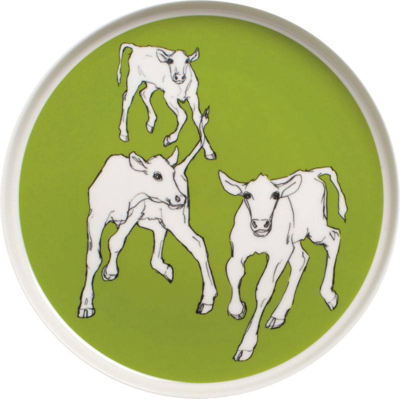 Marimekko Iltavilli Green Plate