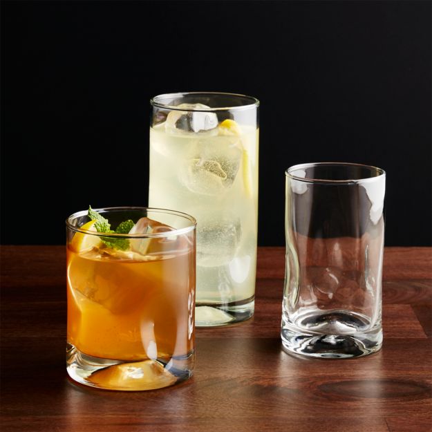 Impressions Double OldFashioned Glass + Reviews Crate and Barrel