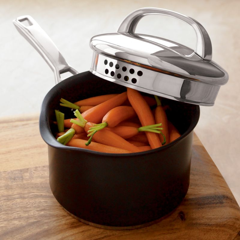 Infinite Circulon (r) Non-Stick Straining Saucepan