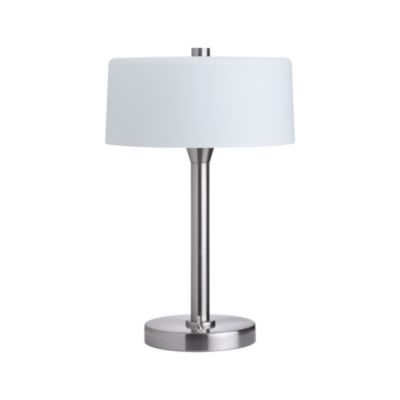 Insight Brushed Nickel Table Lamp