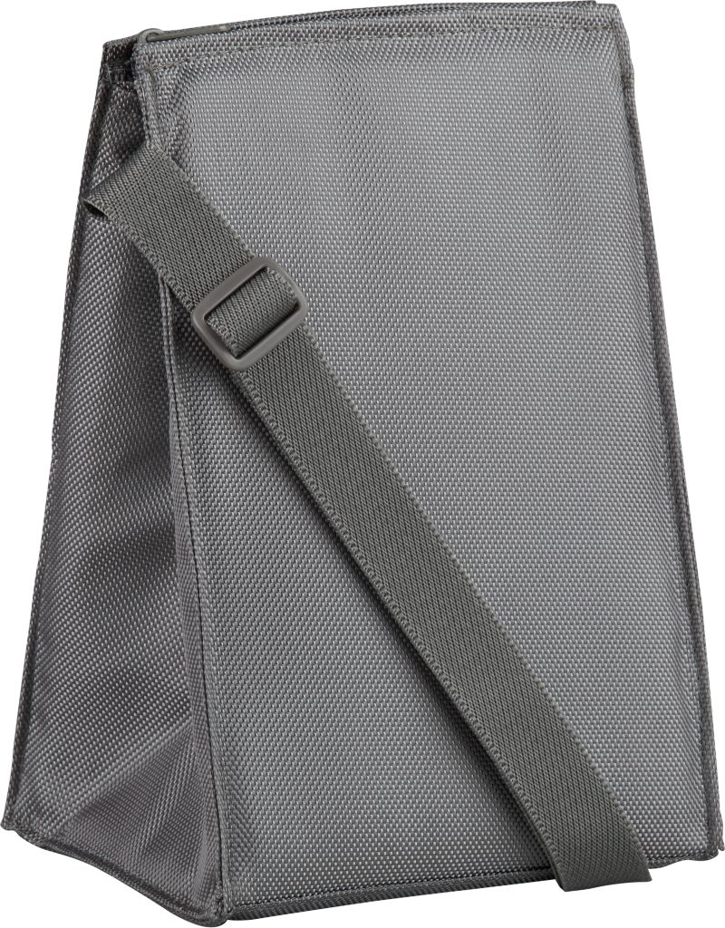 Insulated Grey Lunch Bag