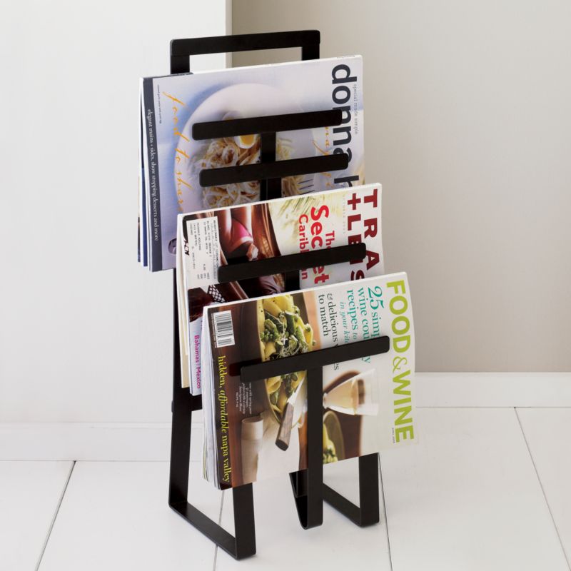 Invisible Magazine Rack