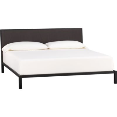 Isaac Charcoal King Bed