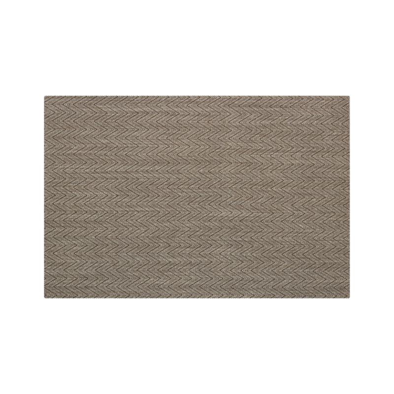 Island Graphite Chevron Rug