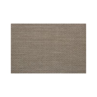 Island Graphite Chevron 6'x9' Rug