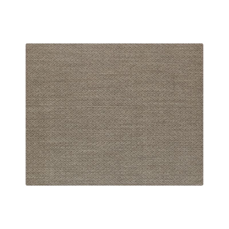 Island Graphite Chevron 8'x10' Rug