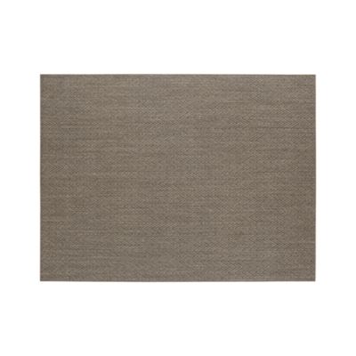 Island Graphite Chevron 9'x12' Rug