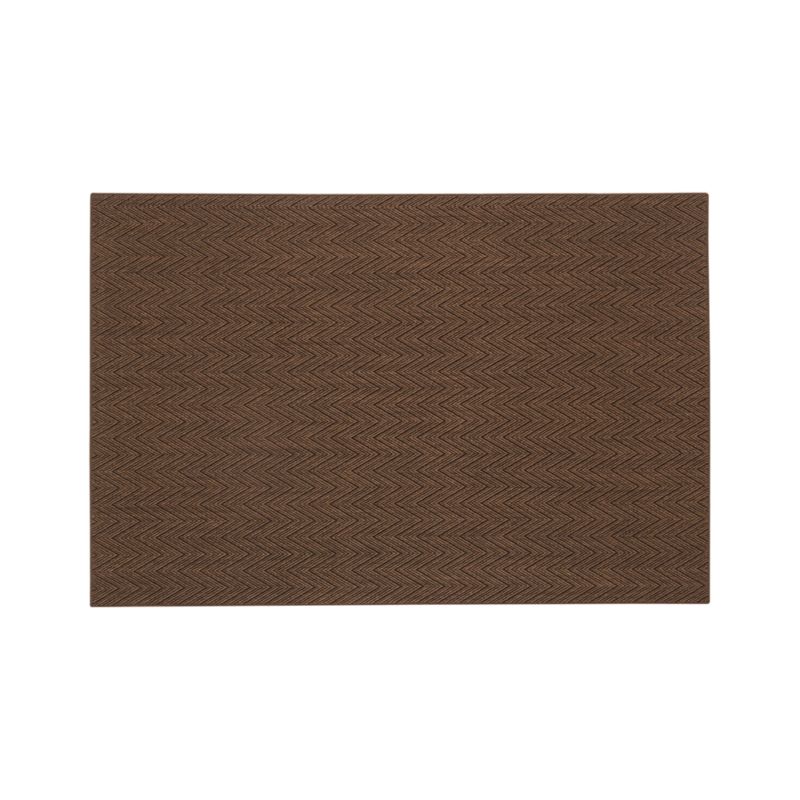 Island Bronze Chevron Rug