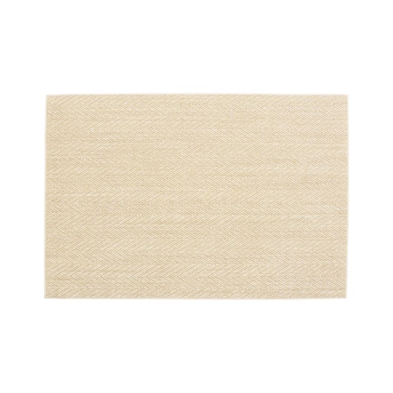 Island Chevron Cream 4'x6' Rug